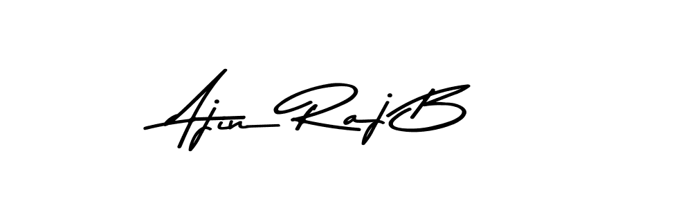 Similarly Asem Kandis PERSONAL USE is the best handwritten signature design. Signature creator online .You can use it as an online autograph creator for name Ajin Raj B. Ajin Raj B signature style 9 images and pictures png