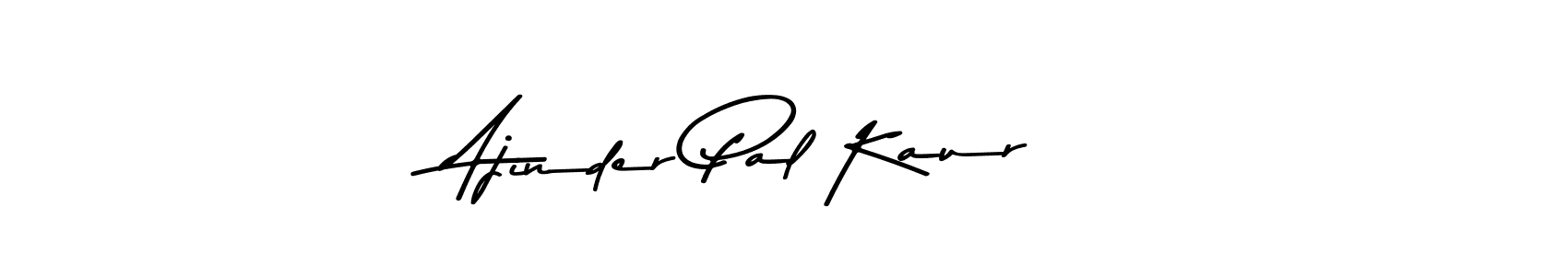 Use a signature maker to create a handwritten signature online. With this signature software, you can design (Asem Kandis PERSONAL USE) your own signature for name Ajinder Pal Kaur . Ajinder Pal Kaur  signature style 9 images and pictures png