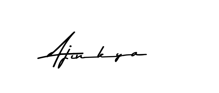 Create a beautiful signature design for name Ajinkya. With this signature (Asem Kandis PERSONAL USE) fonts, you can make a handwritten signature for free. Ajinkya signature style 9 images and pictures png