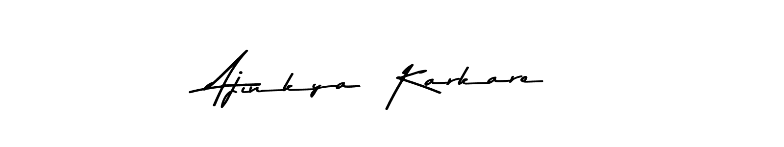 See photos of Ajinkya  Karkare official signature by Spectra . Check more albums & portfolios. Read reviews & check more about Asem Kandis PERSONAL USE font. Ajinkya  Karkare signature style 9 images and pictures png