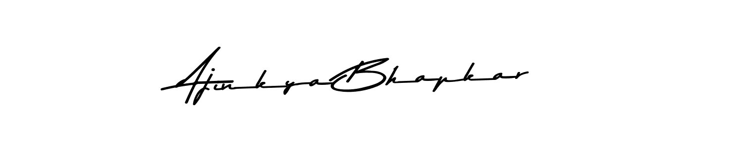 Also You can easily find your signature by using the search form. We will create Ajinkya Bhapkar name handwritten signature images for you free of cost using Asem Kandis PERSONAL USE sign style. Ajinkya Bhapkar signature style 9 images and pictures png