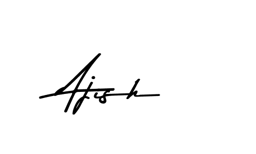 The best way (Asem Kandis PERSONAL USE) to make a short signature is to pick only two or three words in your name. The name Ajish include a total of six letters. For converting this name. Ajish signature style 9 images and pictures png