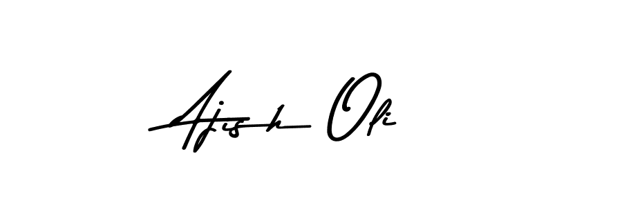 Check out images of Autograph of Ajish Oli name. Actor Ajish Oli Signature Style. Asem Kandis PERSONAL USE is a professional sign style online. Ajish Oli signature style 9 images and pictures png