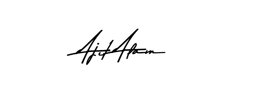 The best way (Asem Kandis PERSONAL USE) to make a short signature is to pick only two or three words in your name. The name Ajit Alam include a total of six letters. For converting this name. Ajit Alam signature style 9 images and pictures png