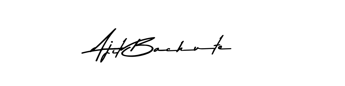 Design your own signature with our free online signature maker. With this signature software, you can create a handwritten (Asem Kandis PERSONAL USE) signature for name Ajit Bachute. Ajit Bachute signature style 9 images and pictures png