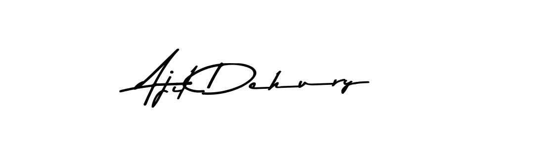 Design your own signature with our free online signature maker. With this signature software, you can create a handwritten (Asem Kandis PERSONAL USE) signature for name Ajit Dehury. Ajit Dehury signature style 9 images and pictures png