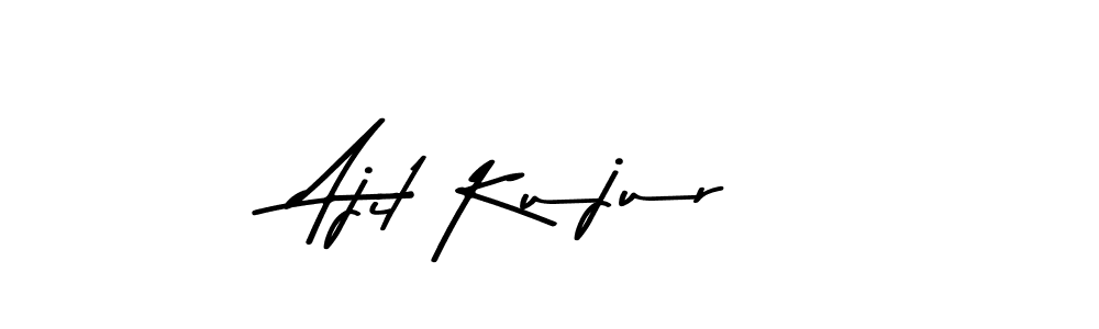 Ajit Kujur stylish signature style. Best Handwritten Sign (Asem Kandis PERSONAL USE) for my name. Handwritten Signature Collection Ideas for my name Ajit Kujur. Ajit Kujur signature style 9 images and pictures png