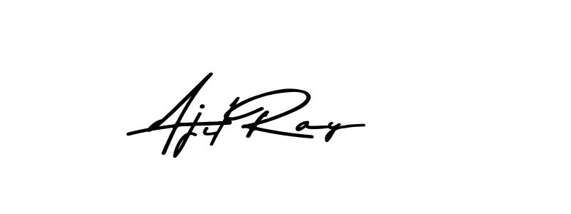 Make a beautiful signature design for name Ajit Ray. Use this online signature maker to create a handwritten signature for free. Ajit Ray signature style 9 images and pictures png