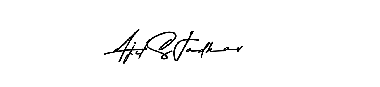 Design your own signature with our free online signature maker. With this signature software, you can create a handwritten (Asem Kandis PERSONAL USE) signature for name Ajit S Jadhav. Ajit S Jadhav signature style 9 images and pictures png