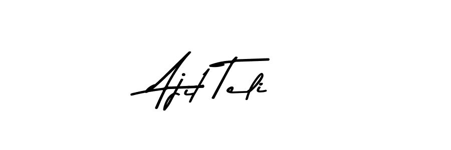 Here are the top 10 professional signature styles for the name Ajit Teli. These are the best autograph styles you can use for your name. Ajit Teli signature style 9 images and pictures png