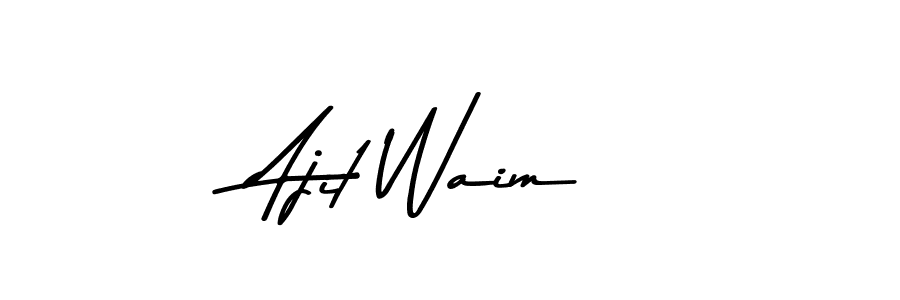 Once you've used our free online signature maker to create your best signature Asem Kandis PERSONAL USE style, it's time to enjoy all of the benefits that Ajit Waim name signing documents. Ajit Waim signature style 9 images and pictures png