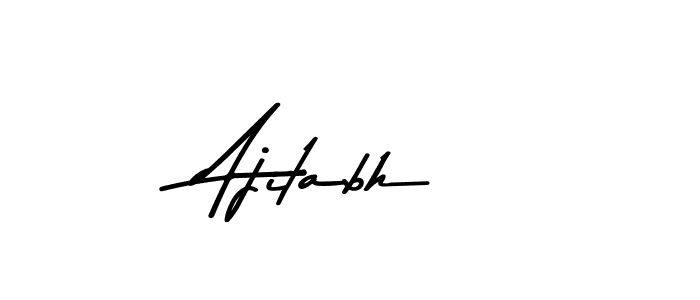 Make a beautiful signature design for name Ajitabh. Use this online signature maker to create a handwritten signature for free. Ajitabh signature style 9 images and pictures png