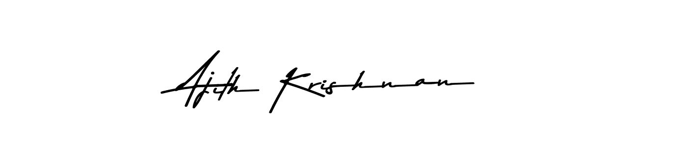 if you are searching for the best signature style for your name Ajith Krishnan. so please give up your signature search. here we have designed multiple signature styles  using Asem Kandis PERSONAL USE. Ajith Krishnan signature style 9 images and pictures png