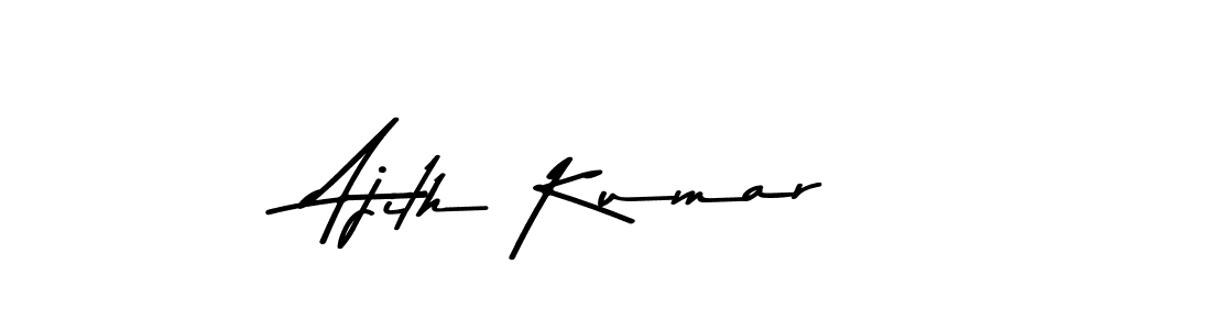 Ajith Kumar stylish signature style. Best Handwritten Sign (Asem Kandis PERSONAL USE) for my name. Handwritten Signature Collection Ideas for my name Ajith Kumar. Ajith Kumar signature style 9 images and pictures png