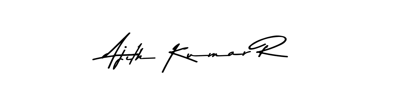 Make a beautiful signature design for name Ajith Kumar R. Use this online signature maker to create a handwritten signature for free. Ajith Kumar R signature style 9 images and pictures png