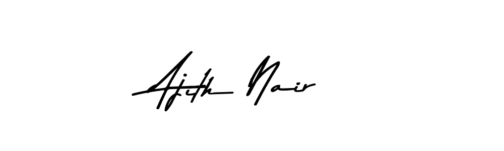 Also we have Ajith Nair name is the best signature style. Create professional handwritten signature collection using Asem Kandis PERSONAL USE autograph style. Ajith Nair signature style 9 images and pictures png