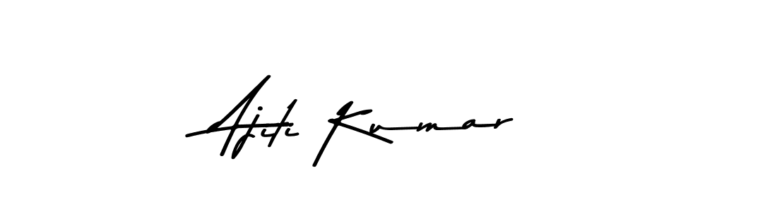 Ajiti Kumar stylish signature style. Best Handwritten Sign (Asem Kandis PERSONAL USE) for my name. Handwritten Signature Collection Ideas for my name Ajiti Kumar. Ajiti Kumar signature style 9 images and pictures png