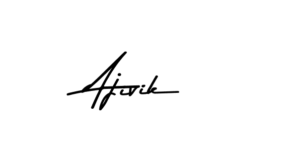Create a beautiful signature design for name Ajivik. With this signature (Asem Kandis PERSONAL USE) fonts, you can make a handwritten signature for free. Ajivik signature style 9 images and pictures png