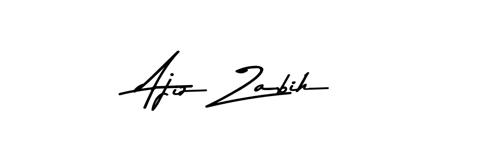 You should practise on your own different ways (Asem Kandis PERSONAL USE) to write your name (Ajiz Zabih) in signature. don't let someone else do it for you. Ajiz Zabih signature style 9 images and pictures png