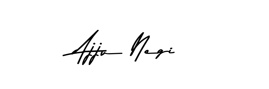 The best way (Asem Kandis PERSONAL USE) to make a short signature is to pick only two or three words in your name. The name Ajju Negi include a total of six letters. For converting this name. Ajju Negi signature style 9 images and pictures png