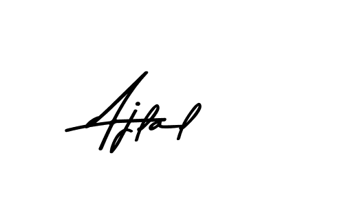 Make a beautiful signature design for name Ajlal. Use this online signature maker to create a handwritten signature for free. Ajlal signature style 9 images and pictures png