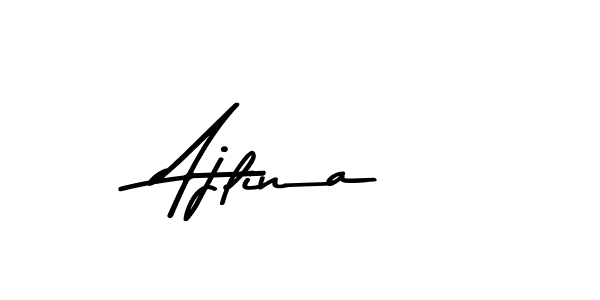 Asem Kandis PERSONAL USE is a professional signature style that is perfect for those who want to add a touch of class to their signature. It is also a great choice for those who want to make their signature more unique. Get Ajlina name to fancy signature for free. Ajlina signature style 9 images and pictures png