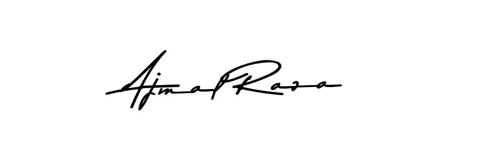 Make a beautiful signature design for name Ajmal Raza. Use this online signature maker to create a handwritten signature for free. Ajmal Raza signature style 9 images and pictures png