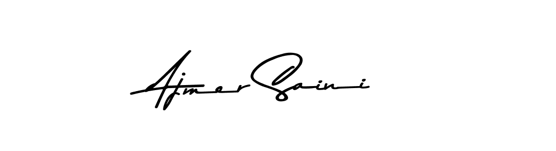 How to make Ajmer Saini signature? Asem Kandis PERSONAL USE is a professional autograph style. Create handwritten signature for Ajmer Saini name. Ajmer Saini signature style 9 images and pictures png