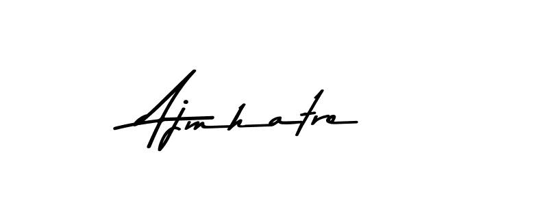 Ajmhatre stylish signature style. Best Handwritten Sign (Asem Kandis PERSONAL USE) for my name. Handwritten Signature Collection Ideas for my name Ajmhatre. Ajmhatre signature style 9 images and pictures png