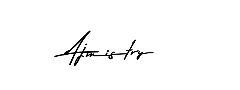 Create a beautiful signature design for name Ajmistry. With this signature (Asem Kandis PERSONAL USE) fonts, you can make a handwritten signature for free. Ajmistry signature style 9 images and pictures png