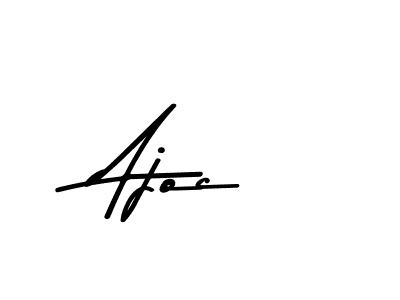 Use a signature maker to create a handwritten signature online. With this signature software, you can design (Asem Kandis PERSONAL USE) your own signature for name Ajoc. Ajoc signature style 9 images and pictures png