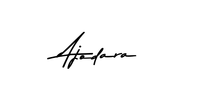 How to make Ajodara name signature. Use Asem Kandis PERSONAL USE style for creating short signs online. This is the latest handwritten sign. Ajodara signature style 9 images and pictures png