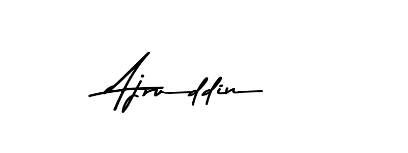 How to make Ajruddin signature? Asem Kandis PERSONAL USE is a professional autograph style. Create handwritten signature for Ajruddin name. Ajruddin signature style 9 images and pictures png