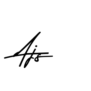Design your own signature with our free online signature maker. With this signature software, you can create a handwritten (Asem Kandis PERSONAL USE) signature for name Ajs. Ajs signature style 9 images and pictures png