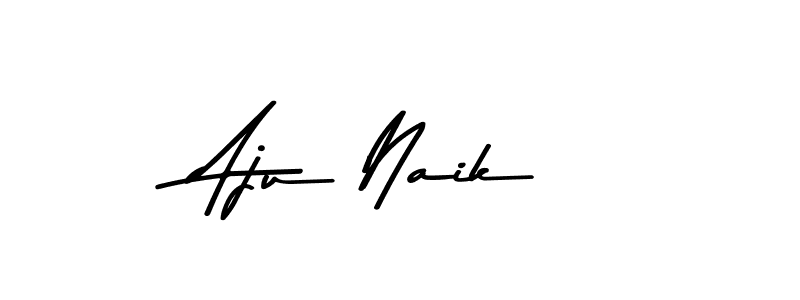 Create a beautiful signature design for name Aju Naik. With this signature (Asem Kandis PERSONAL USE) fonts, you can make a handwritten signature for free. Aju Naik signature style 9 images and pictures png