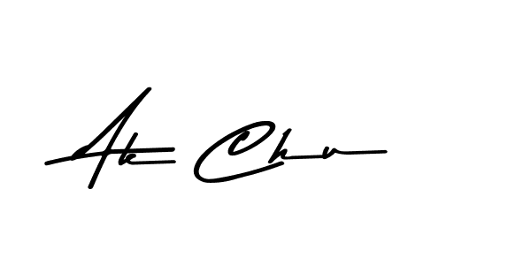 You can use this online signature creator to create a handwritten signature for the name Ak Chu. This is the best online autograph maker. Ak Chu signature style 9 images and pictures png