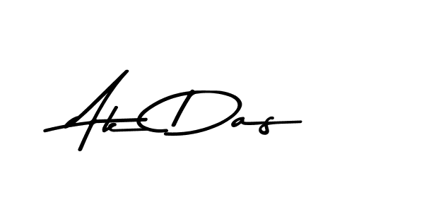 Make a beautiful signature design for name Ak Das. With this signature (Asem Kandis PERSONAL USE) style, you can create a handwritten signature for free. Ak Das signature style 9 images and pictures png