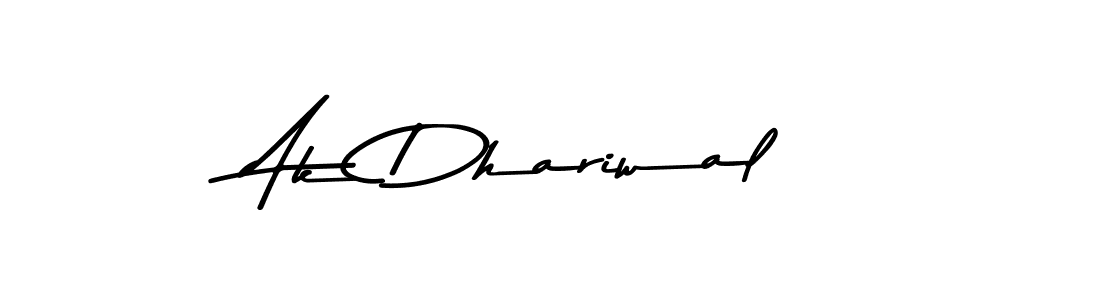 Similarly Asem Kandis PERSONAL USE is the best handwritten signature design. Signature creator online .You can use it as an online autograph creator for name Ak Dhariwal. Ak Dhariwal signature style 9 images and pictures png