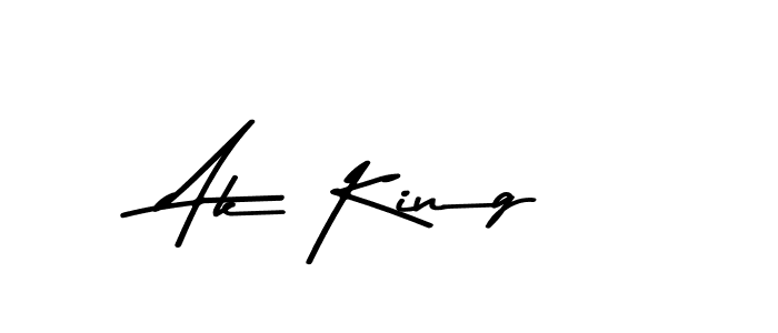 Similarly Asem Kandis PERSONAL USE is the best handwritten signature design. Signature creator online .You can use it as an online autograph creator for name Ak King. Ak King signature style 9 images and pictures png