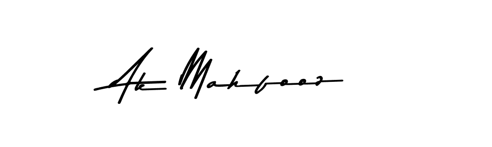 You can use this online signature creator to create a handwritten signature for the name Ak Mahfooz. This is the best online autograph maker. Ak Mahfooz signature style 9 images and pictures png