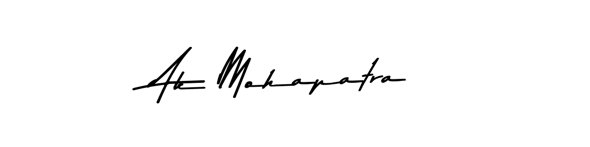 How to make Ak Mohapatra signature? Asem Kandis PERSONAL USE is a professional autograph style. Create handwritten signature for Ak Mohapatra name. Ak Mohapatra signature style 9 images and pictures png