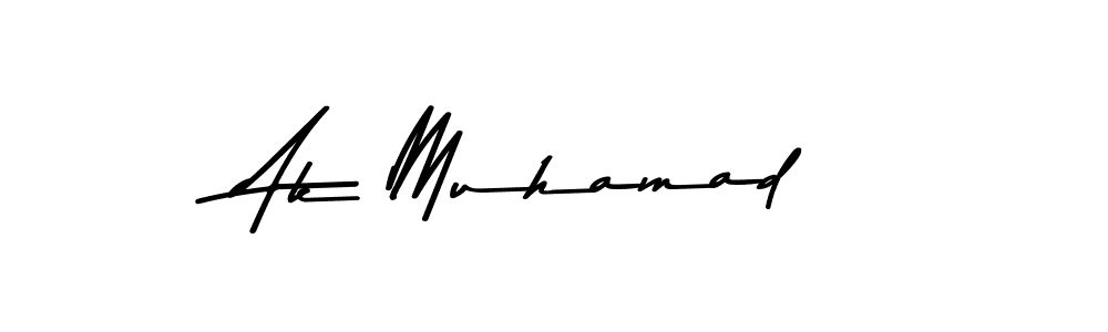 How to Draw Ak Muhamad signature style? Asem Kandis PERSONAL USE is a latest design signature styles for name Ak Muhamad. Ak Muhamad signature style 9 images and pictures png