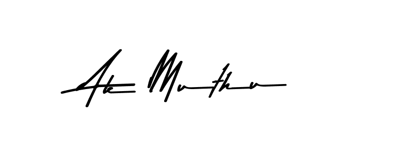 Make a beautiful signature design for name Ak Muthu. Use this online signature maker to create a handwritten signature for free. Ak Muthu signature style 9 images and pictures png