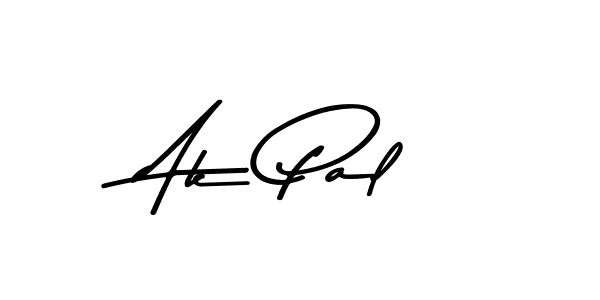 How to make Ak Pal name signature. Use Asem Kandis PERSONAL USE style for creating short signs online. This is the latest handwritten sign. Ak Pal signature style 9 images and pictures png