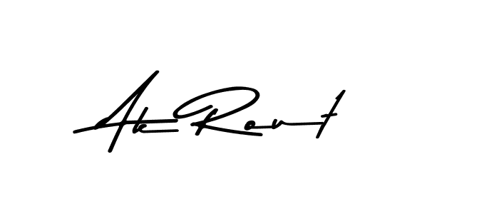 Use a signature maker to create a handwritten signature online. With this signature software, you can design (Asem Kandis PERSONAL USE) your own signature for name Ak Rout. Ak Rout signature style 9 images and pictures png