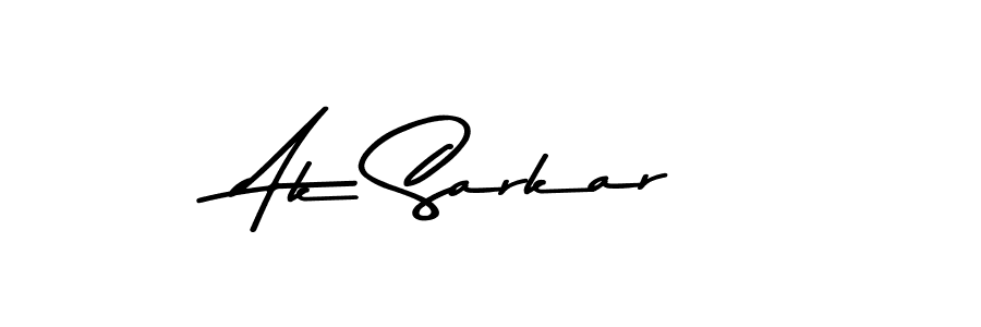 How to make Ak Sarkar signature? Asem Kandis PERSONAL USE is a professional autograph style. Create handwritten signature for Ak Sarkar name. Ak Sarkar signature style 9 images and pictures png