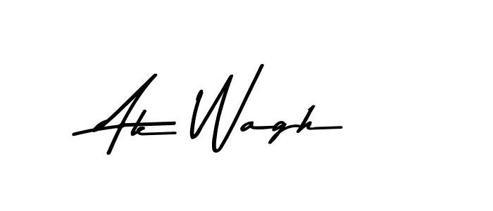 This is the best signature style for the Ak Wagh name. Also you like these signature font (Asem Kandis PERSONAL USE). Mix name signature. Ak Wagh signature style 9 images and pictures png