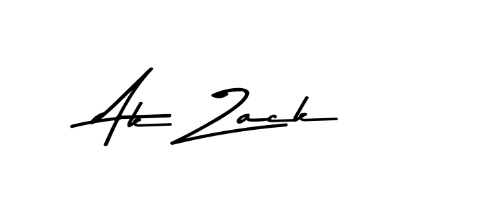 Ak Zack stylish signature style. Best Handwritten Sign (Asem Kandis PERSONAL USE) for my name. Handwritten Signature Collection Ideas for my name Ak Zack. Ak Zack signature style 9 images and pictures png