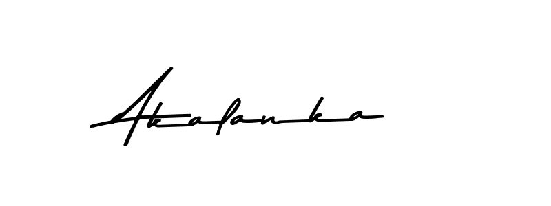 Make a beautiful signature design for name Akalanka. Use this online signature maker to create a handwritten signature for free. Akalanka signature style 9 images and pictures png