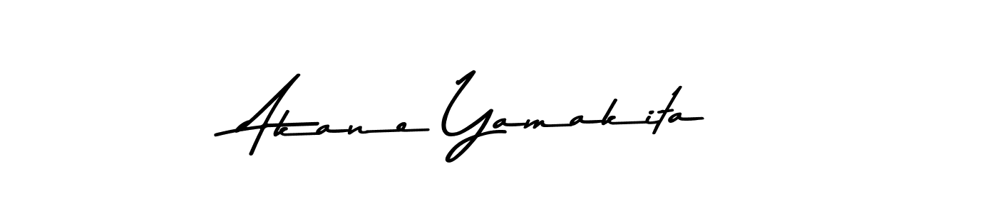 Create a beautiful signature design for name Akane Yamakita. With this signature (Asem Kandis PERSONAL USE) fonts, you can make a handwritten signature for free. Akane Yamakita signature style 9 images and pictures png